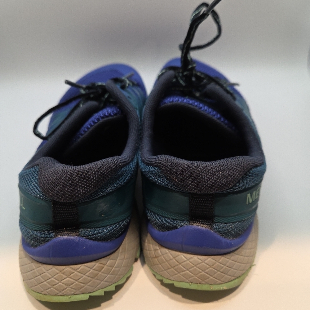 Merrell Blue and Green Athletic Shoes - Picture 4 of 6